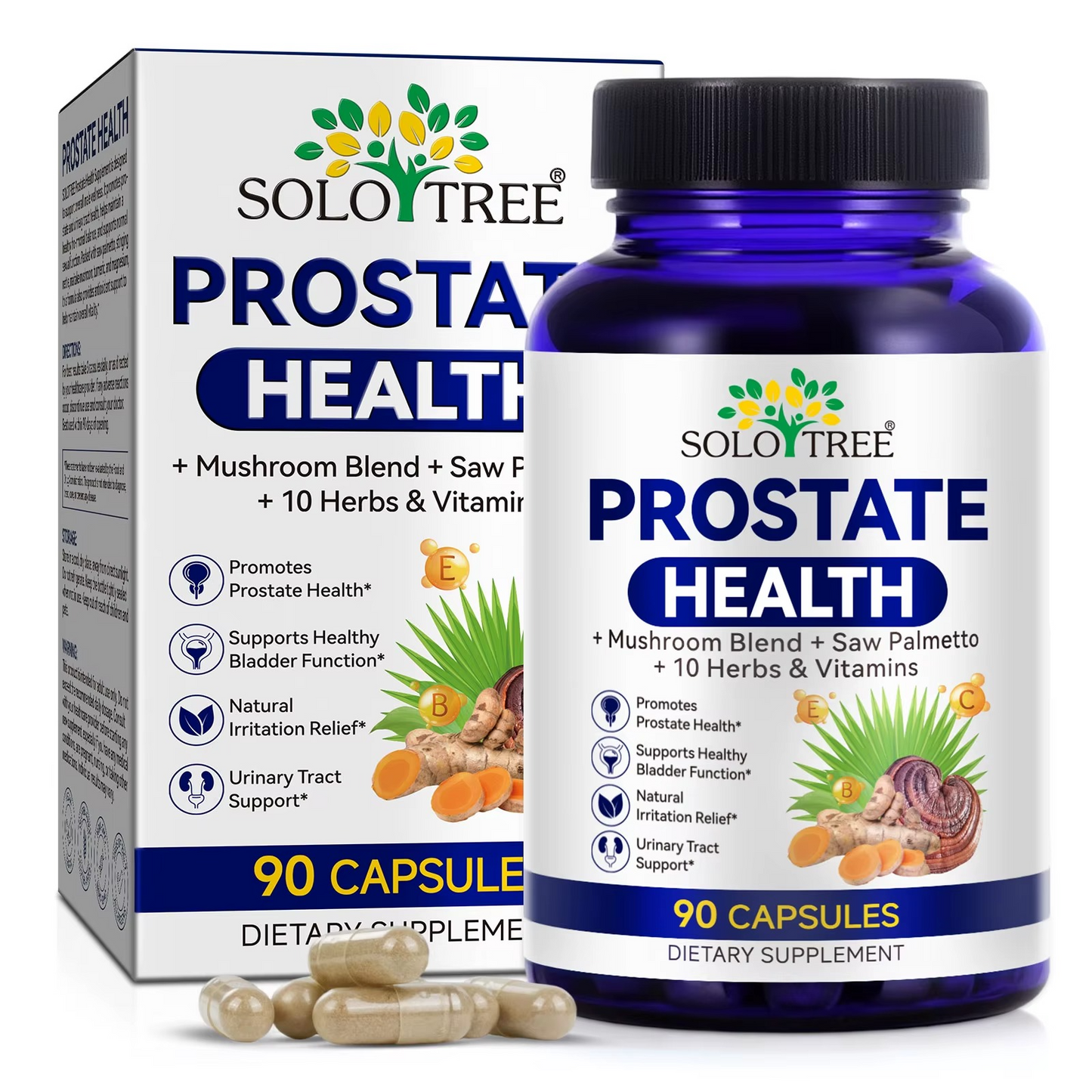 Solotree Prostate Health | Confort Urinaire et Vitalité Masculine